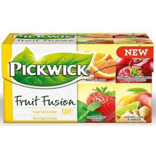 Pickwick Pickwick Fruit Fusion Asst teas 1 cup 20 ct Pickwick Pickwick Fruit Fusion Asst teas 1 cup 20 ct