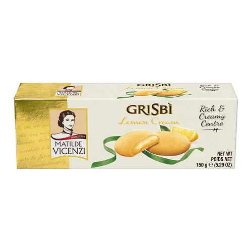 Italian Fine Pastry Vicenzi Grisbi Lemon Shortbread Cookie 5.29 Oz Italian Fine Pastry Vicenzi Grisbi Lemon Shortbread Cookie 5.29 Oz