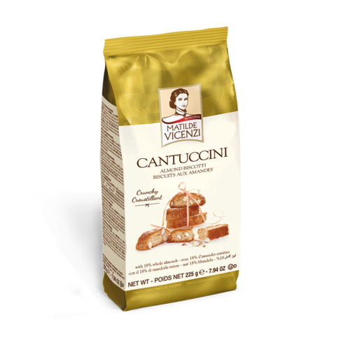 Italian Fine Pastry Vicenzi Cantuccini Almond Biscotti Cookie 7.94 Oz Italian Fine Pastry Vicenzi Cantuccini Almond Biscotti Cookie 7.94 Oz