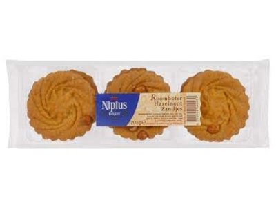 Nipius Nipius Hazelnut Butter Cookie 7 oz