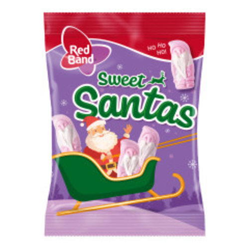 Red Band Red Band Foam Marshmallow Santas 3.5 oz Red Band Red Band Foam Marshmallow Santas 3.5 oz