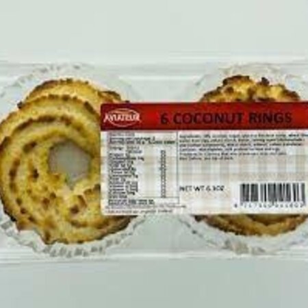 Aviateur Coconut Rings 6.3 Oz