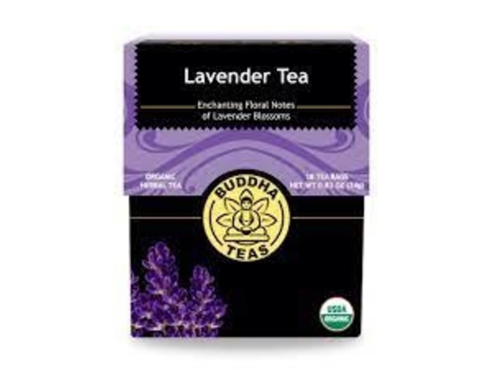Buddha Buddha Organic Lavender Tea 18 Ct Box