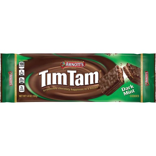 Arnott's Tim Tam Mint Cookie Pack 5.82 oz