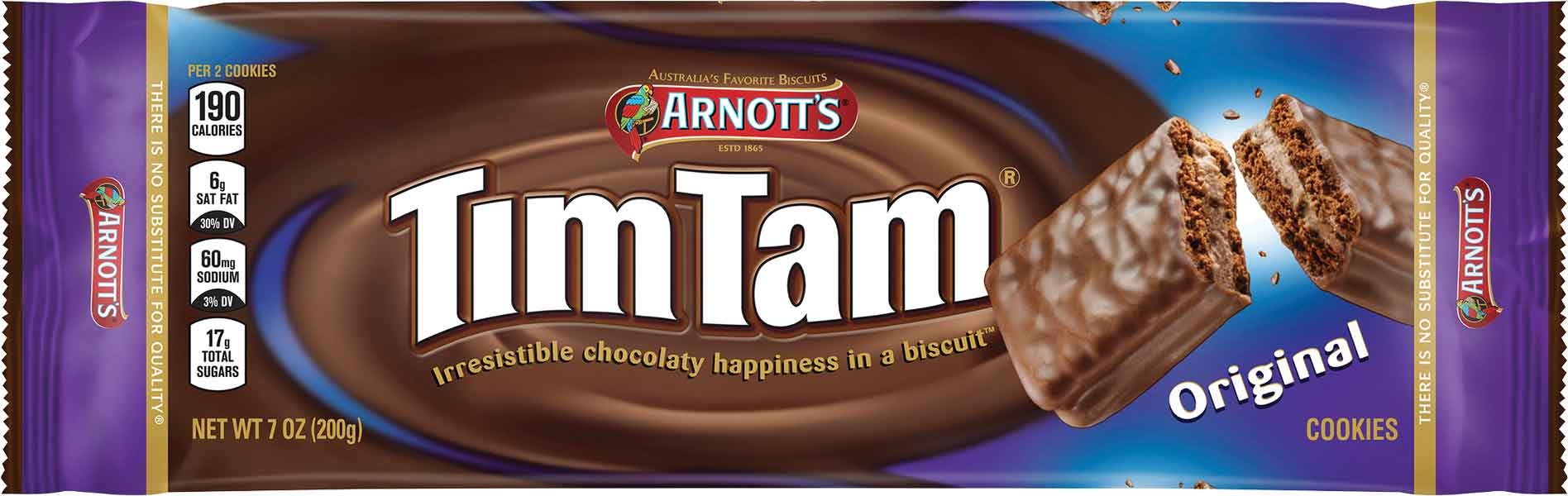 Iluminar Centro comercial Cerveza Arnott's Tim Tam Original Chocolate Cookie Pack 7 oz - Peters Gourmet Market