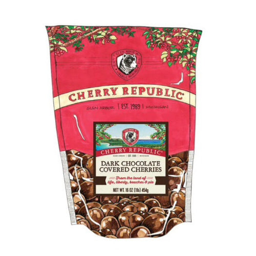 Cherry Republic Cherry Republic Dark Chocolate Cherries 3 oz bag Cherry Republic Cherry Republic Dark Chocolate Cherries 3 oz bag
