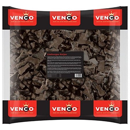 Venco Licorice Cats Bag 2.2 Lb - Kilo