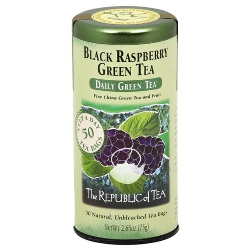 Republic Of Tea Republic Black Raspberry Green Tea 50 Ct Republic Of Tea Republic Black Raspberry Green Tea 50 Ct