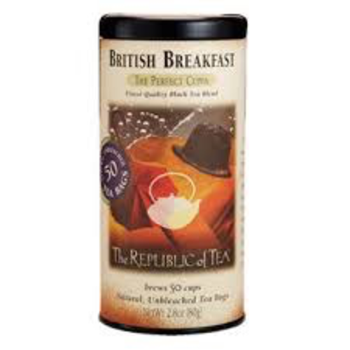 Republic Of Tea Republic British Breakfast Black Tea 50 Ct