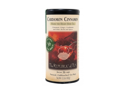 Republic Of Tea Republic Cardamon Cinnamon Herbal Tea 36 Ct