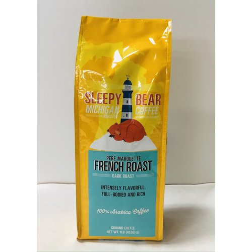 Sleepy Bear Sleepy Bear Pere Marquette French Roast Ground 16oz Sleepy Bear Sleepy Bear Pere Marquette French Roast Ground 16oz