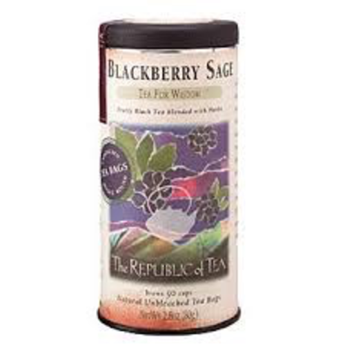 Republic Of Tea Republic Blackberry Sage Black Tea 50 Ct