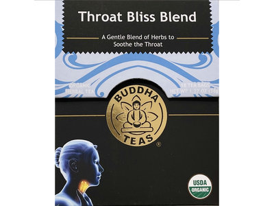Buddha Buddha Organic Throat Bliss  Blend Teas 18 ct