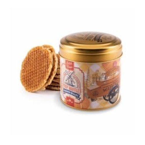 Holland Stroopwafel Tin Holland Bakery Bike with 8 stroopwafels Holland Stroopwafel Tin Holland Bakery Bike with 8 stroopwafels