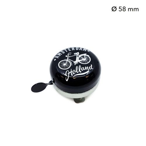 Holland Bike bell Amsterdam Black Bike Holland Bike bell Amsterdam Black Bike