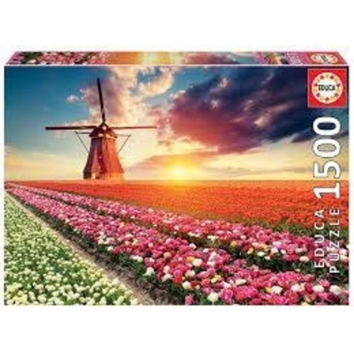 Games Puzzle Holland Tulips 1500 Pcs