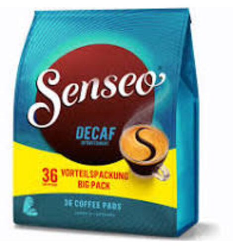 Senseo Decaf Coffee Pods 36 Count Q