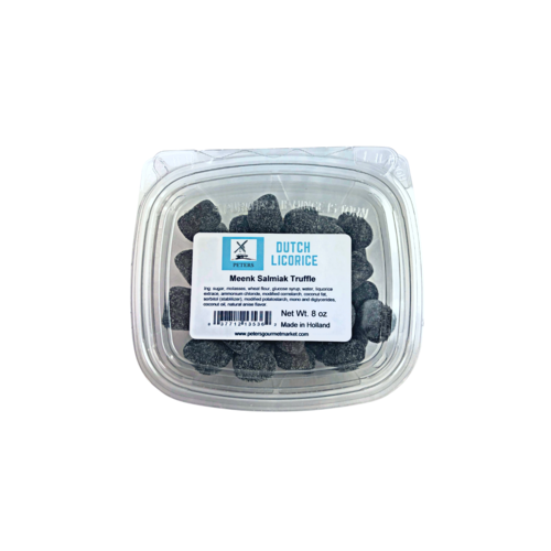 Meenk Meenk Salmiak Truffles Licorice 8 oz tub Meenk Meenk Salmiak Truffles Licorice 8 oz tub