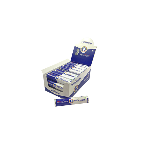 Wilhelmina Wilhelmina Peppermint Roll 24 Ct Box Wilhelmina Wilhelmina Peppermint Roll 24 Ct Box