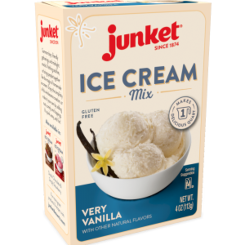 Junket  Ice Cream Mix Vanilla 4 oz