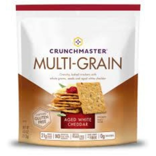 Crunchmaster GF Multi Seed White Cheddar 4oz Crunchmaster GF Multi Seed White Cheddar 4oz