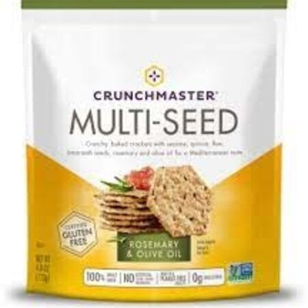 Crunchmaster GF Multiseed Rosemary & Olive Oil 4 oz