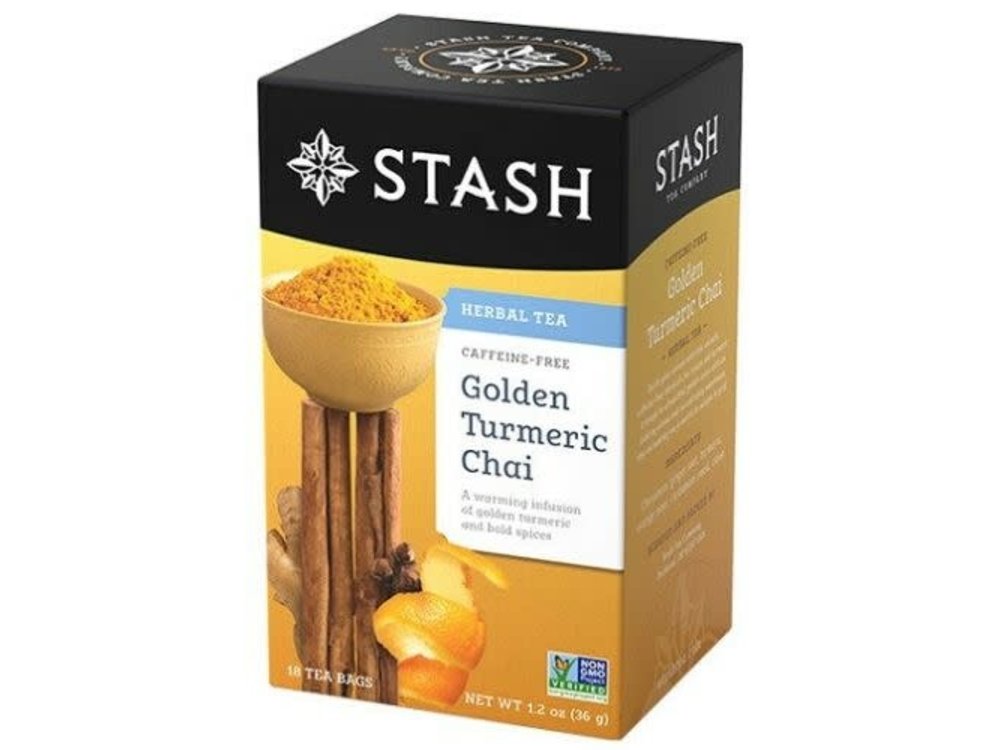 Stash Stash Chai Gold Tumeric Tea 18 ct