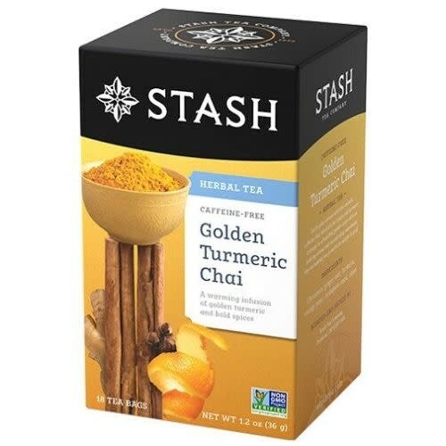 Stash Stash Chai Gold Tumeric Tea 18 ct Stash Stash Chai Gold Tumeric Tea 18 ct