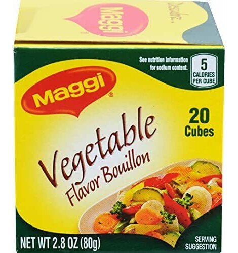 Maggi Vegetable Cubes 2.82 oz