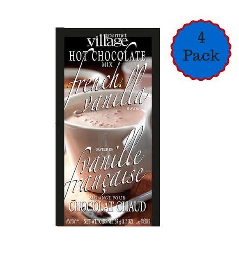 GDV French Vanilla Hot Chocolate 4 pack cocoa