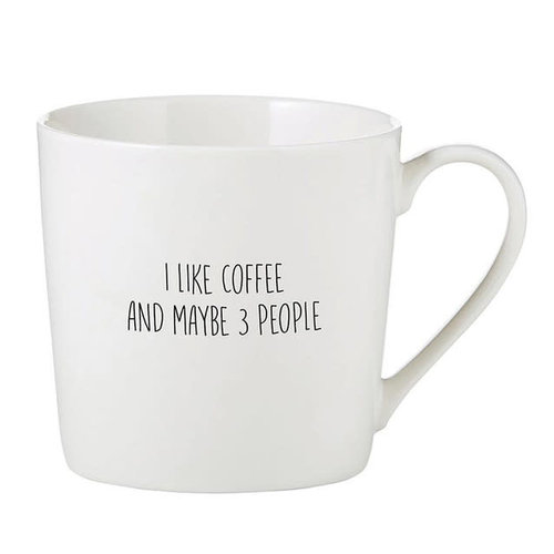 Creative Brands I Like Coffee and Maybe 3 People Mug Creative Brands I Like Coffee and Maybe 3 People Mug
