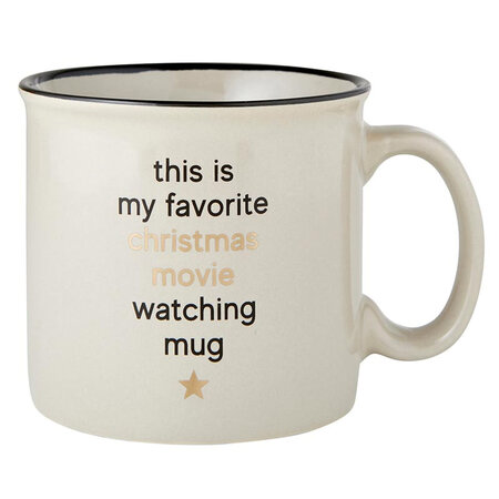 Christmas Movie Watching Coffee Mug
