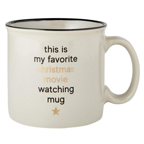 Creative Brands Christmas Movie Watching Coffee Mug Creative Brands Christmas Movie Watching Coffee Mug