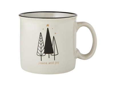 Creative Brands Peace and Joy Christmas Mug