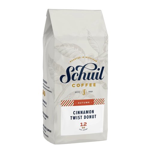 Schuil Schuil Cinnamon Twist Donut Whole Bean Coffee 12oz Schuil Schuil Cinnamon Twist Donut Whole Bean Coffee 12oz