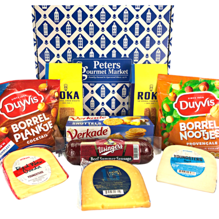 Borrel Gift Box Dutch Cheese and Snacks