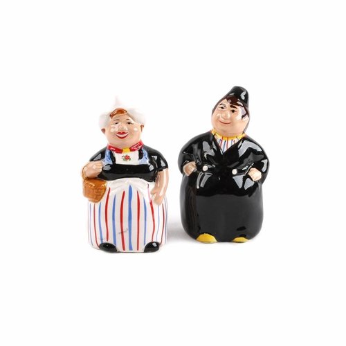 Dutch Custume Couple Salt Pepper Shakers gift boxed Dutch Custume Couple Salt Pepper Shakers gift boxed