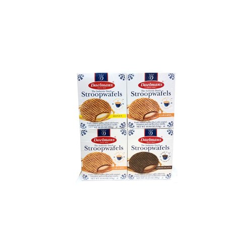 Daelmans Daelmans Stroopwafel 4 Pack Assortment ONLY $9.99 Daelmans Daelmans Stroopwafel 4 Pack Assortment ONLY $9.99
