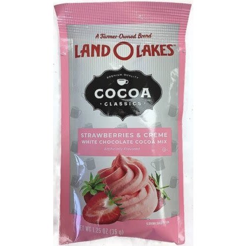 Land O Lakes LoL Strawberry White Hot Chocolate 1.25 Oz packet Land O Lakes LoL Strawberry White Hot Chocolate 1.25 Oz packet
