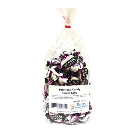 Primrose Black Taffy (wrapped) 12 oz bag