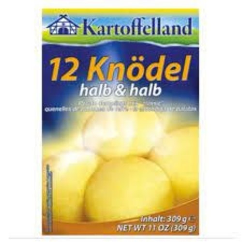 Grocholl Kartoffelland 12 Half & Half Dumplings 10.8 oz box Grocholl Kartoffelland 12 Half & Half Dumplings 10.8 oz box