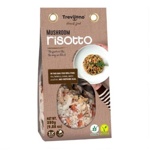Trevijano Trevijano Mushroom Risotto 9.88oz Trevijano Trevijano Mushroom Risotto 9.88oz