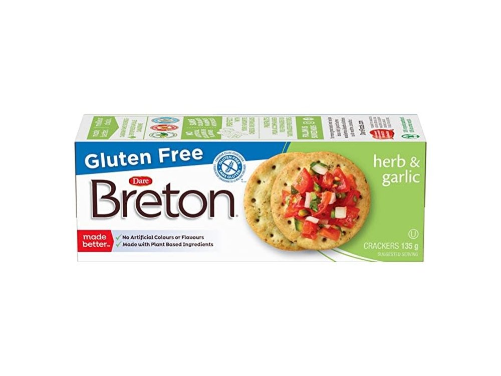 Dare Breton GF Herb Garlic Cracker