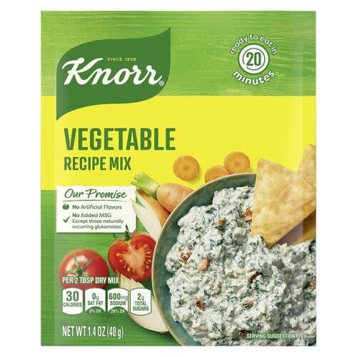 Knorr Knorr Vegetable Recipe Mix 1.4oz Knorr Knorr Vegetable Recipe Mix 1.4oz