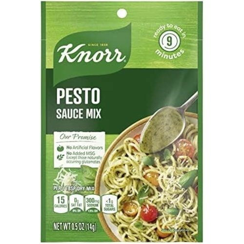 Knorr Knorr Pesto Sauce .5Oz Knorr Knorr Pesto Sauce .5Oz