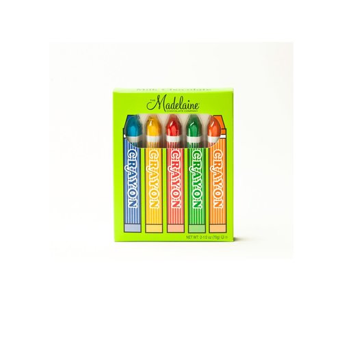 Madelaine Madelaine Chocolate Crayons foiled 2.5 oz Madelaine Madelaine Chocolate Crayons foiled 2.5 oz
