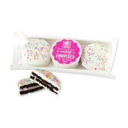 Creamy White Confetti Cookie Trio 2.25 oz Creamy White Confetti Cookie Trio 2.25 oz