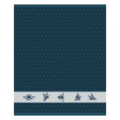 DDDDD DDDDD Bees/Honey Petrol Hand Towel 24x25 inch DDDDD DDDDD Bees/Honey Petrol Hand Towel 24x25 inch