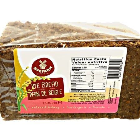 RyeFarm Dutch Rye Bread 17.5 Oz