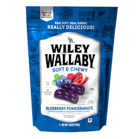 Wiley Wallaby Blueberry Pomegranate Licorice 10 oz